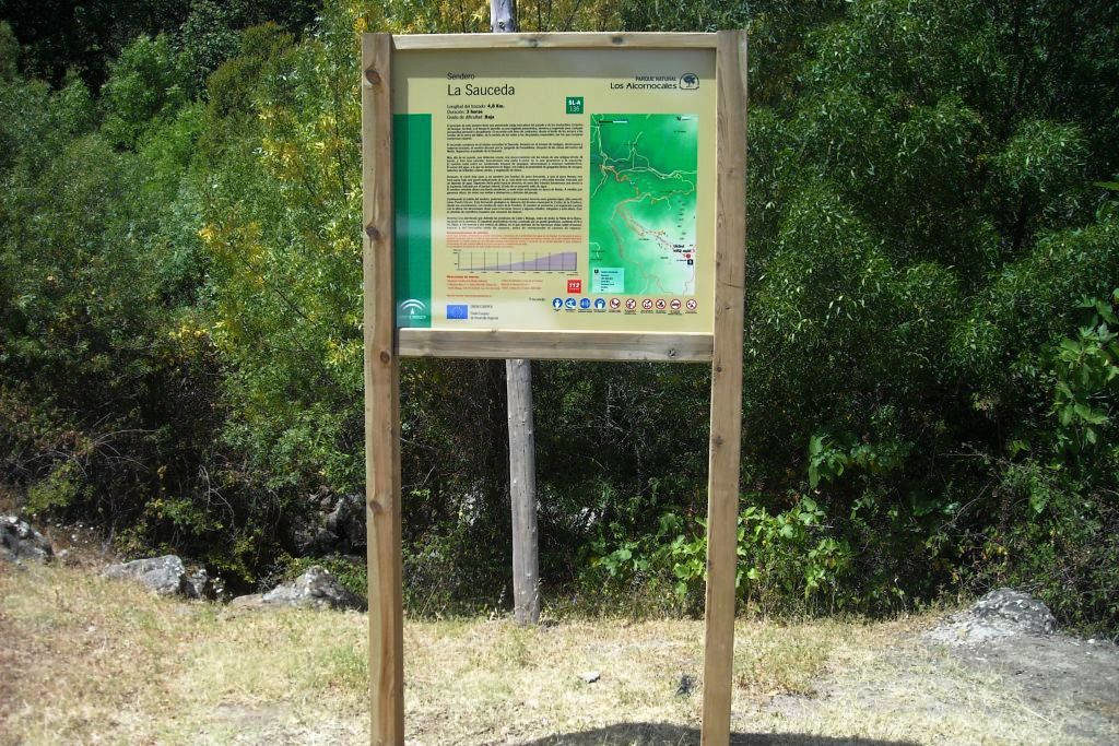 Sendero La Sauceda en Cádiz